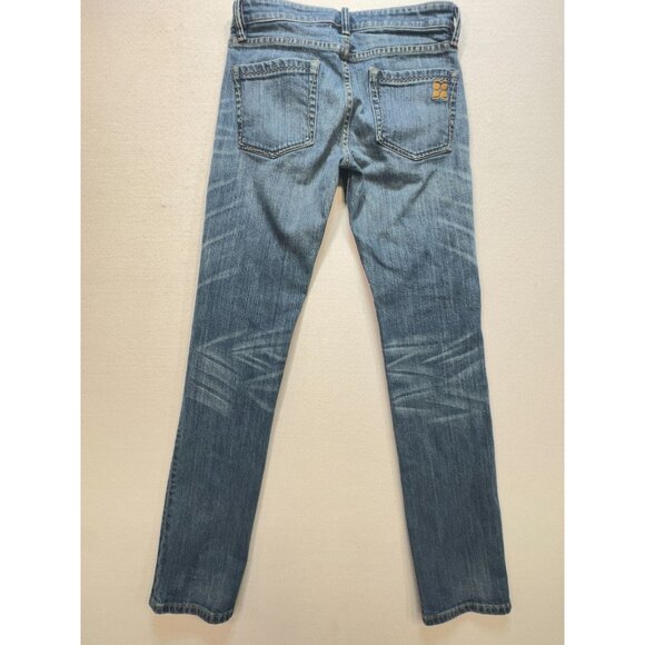 BCBG Max Azria Womens Skinny Jeans Size 28 Blue Denim Medium Wash Casual Pockets - Picture 11 of 14